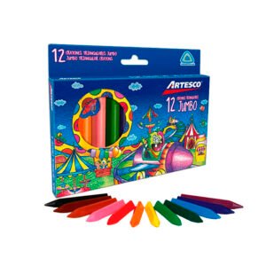 Crayolas Jumbo x12-Artesco