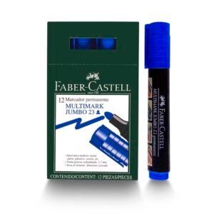 PLUMON-PERMANENTE-JUMBO 23-PG-AZUL-FABER-CASTELL