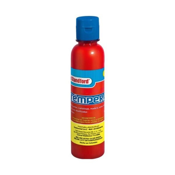 TEMPERA-STANDFORD x250ml-ROJO