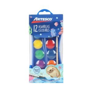 Acuarelas x12-Artesco