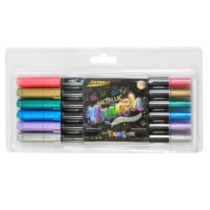 Rotulador-Artesco-Dual-Brush-Metálico x6und