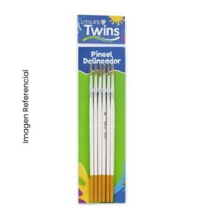 TWINS-PINCEL-DELINEADOR-#00-ESTUCHE-X6